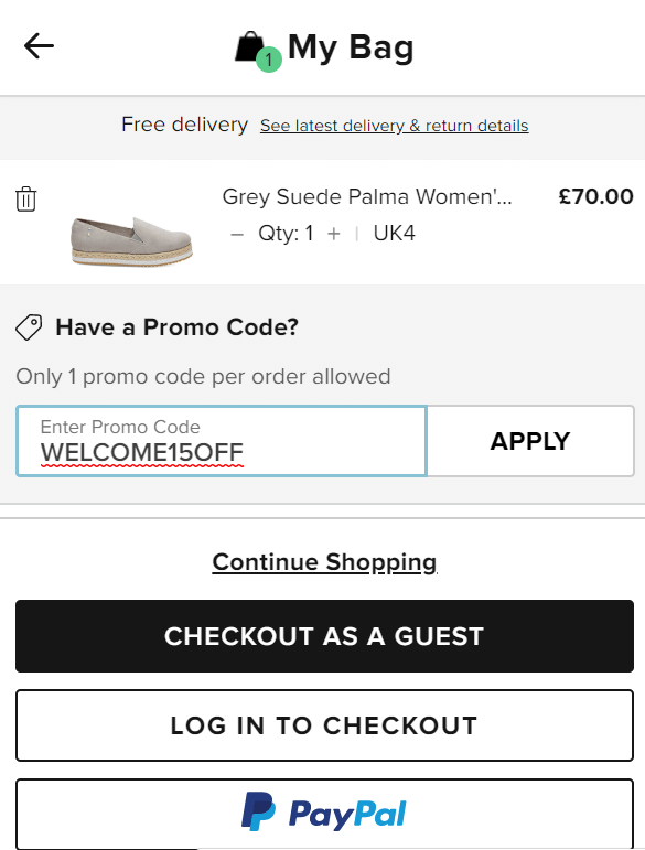 TOMS Promo Code 30 Off in March 2024