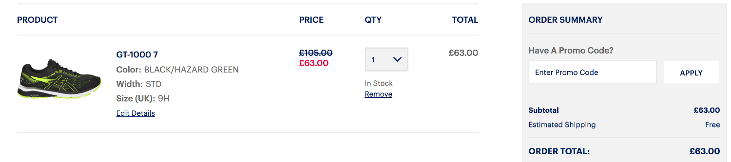 asics outlet discount 